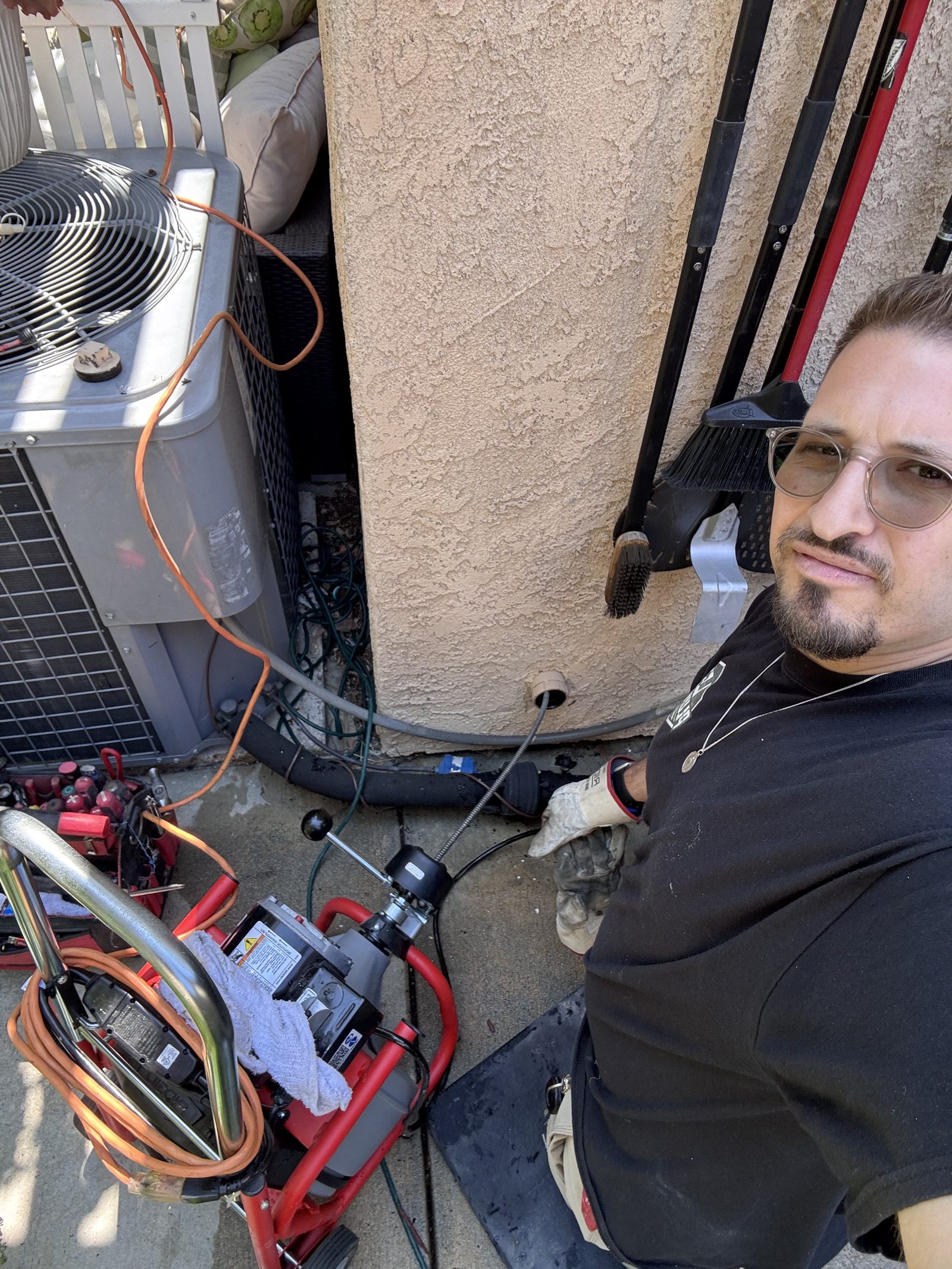 LF Plumbing sewer and drain field service Simi Valley